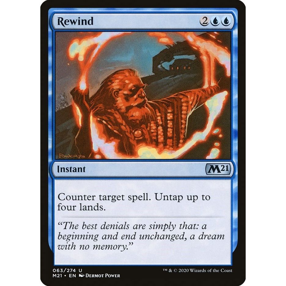 Image for Rewind (63) (M21) - Magic: The Gathering