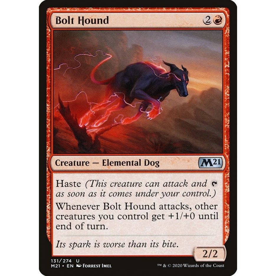 Image for Bolt Hound (131) (M21) - Magic: The Gathering