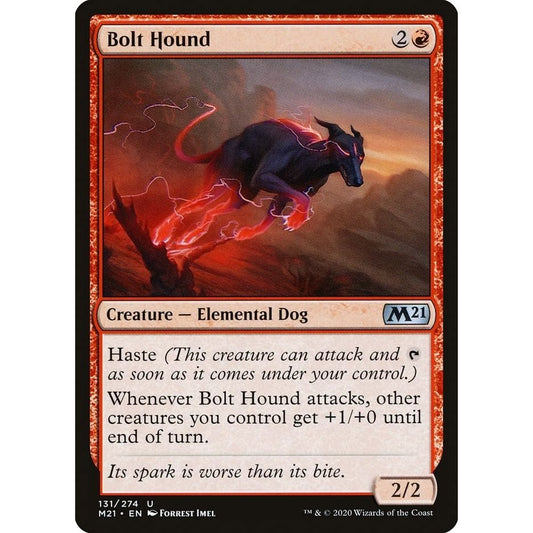 Image for Bolt Hound (131) (M21) - Magic: The Gathering