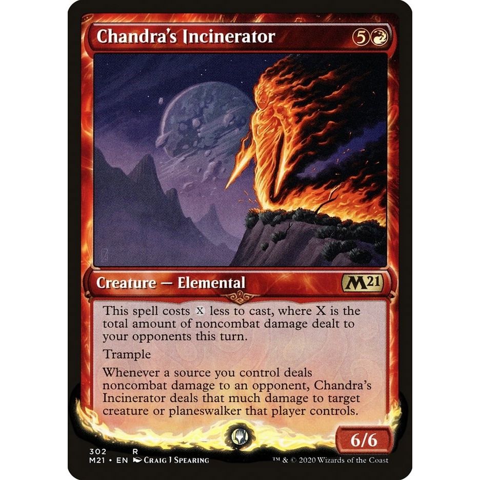 Image for Chandra's Incinerator (Showcase) (302) (M21) - Magic: The Gathering