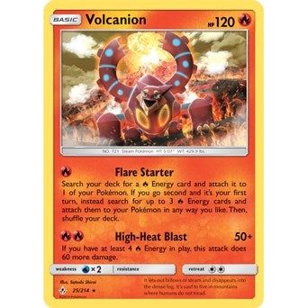 Image for Volcanion (025/214) (PR) - Pokemon