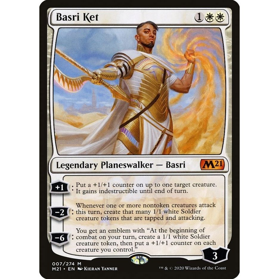 Image for Basri Ket (7) (M21) - Magic: The Gathering