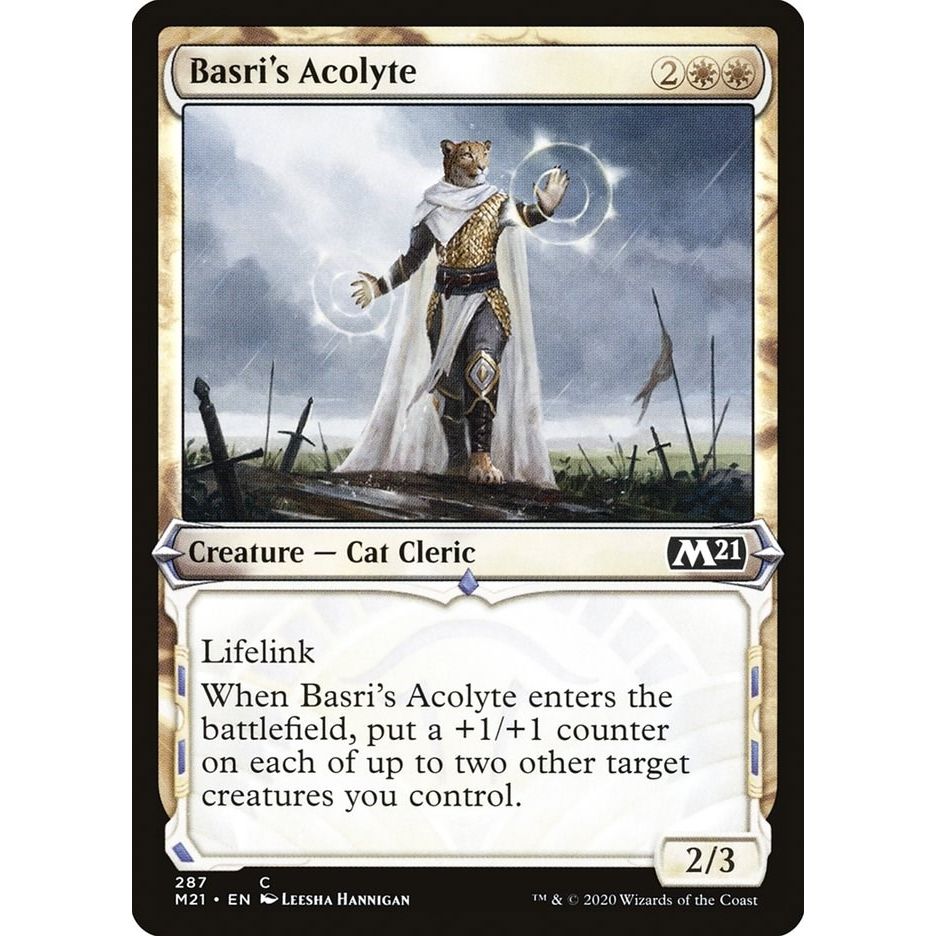 Image for Basri's Acolyte (Showcase) (287) (M21) - Magic: The Gathering