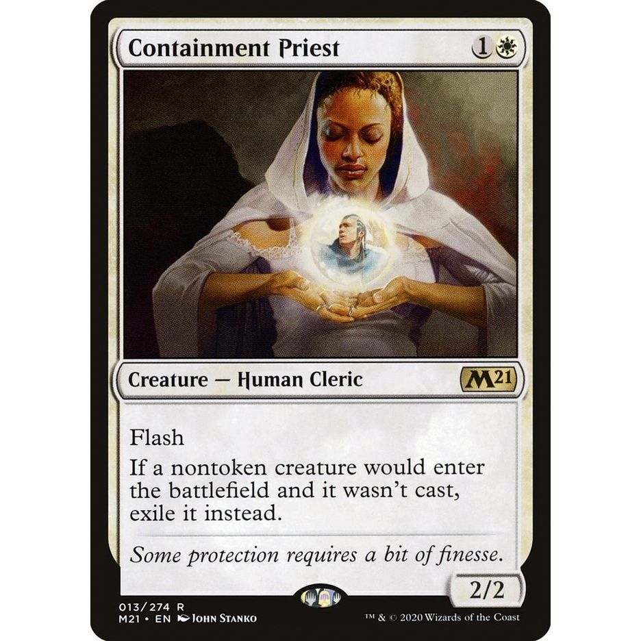 Image for Containment Priest (13) (M21) - Magic: The Gathering