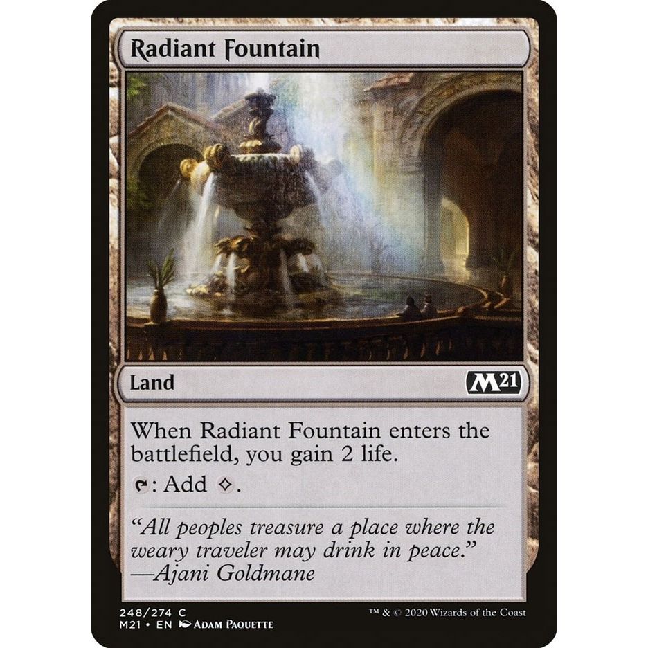 Image for Radiant Fountain (248) (M21) - Magic: The Gathering