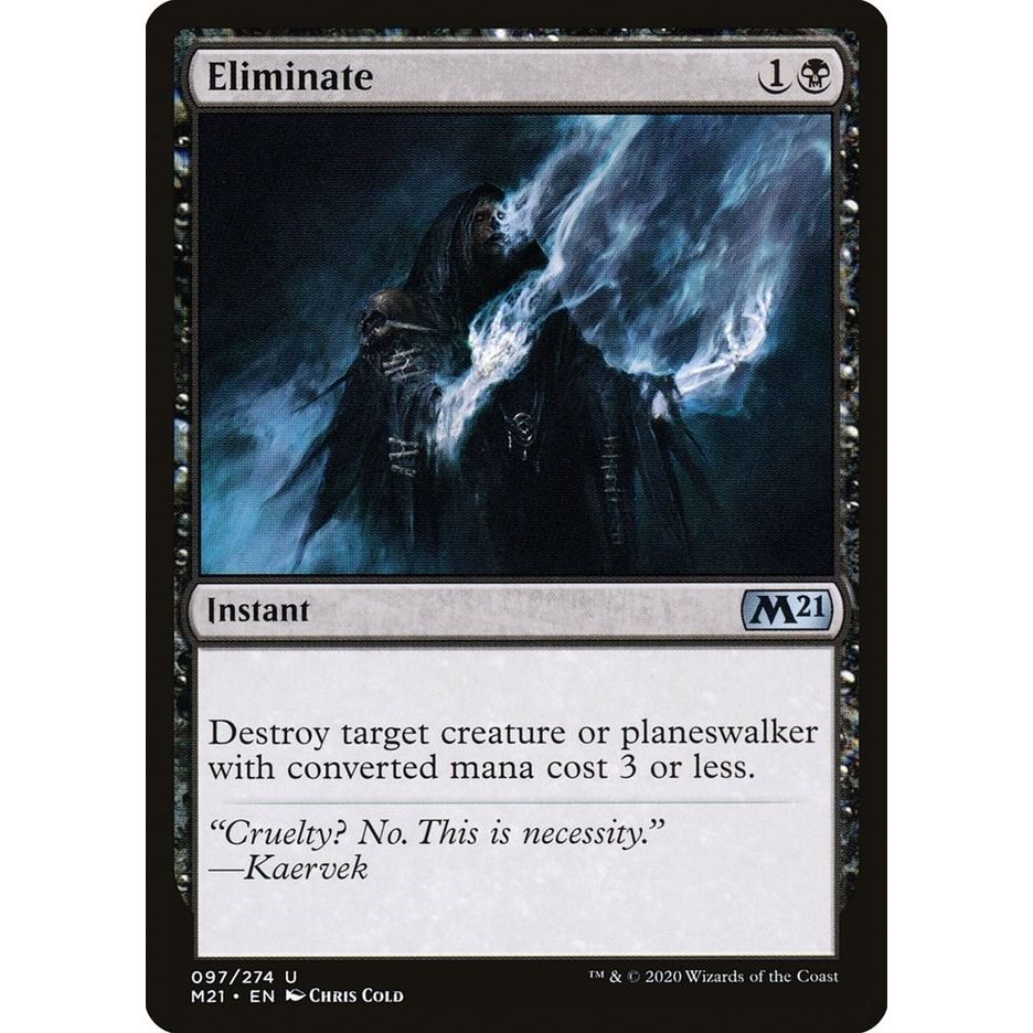 Image for Eliminate (97) (M21) - Magic: The Gathering