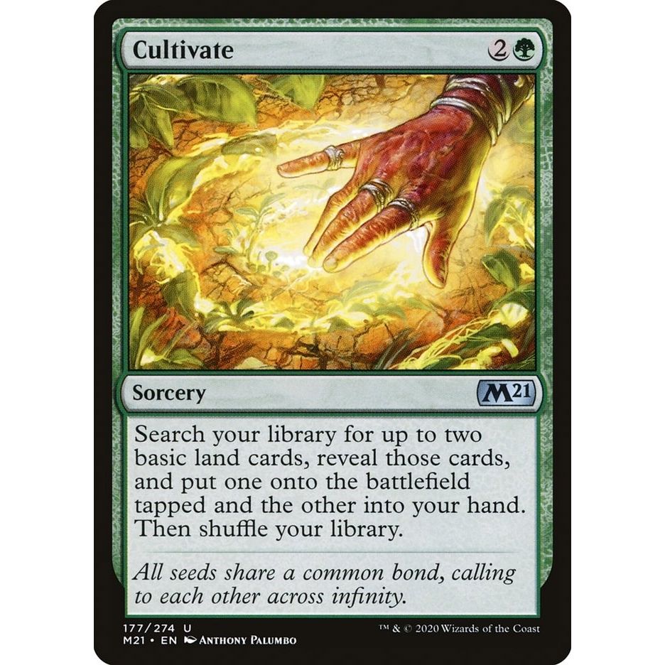 Image for Cultivate (177) (M21) - Magic: The Gathering