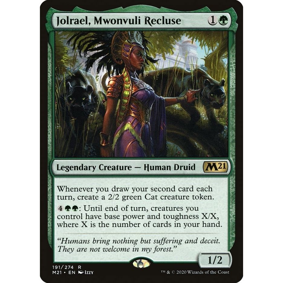 Image for Jolrael, Mwonvuli Recluse (191) (M21) - Magic: The Gathering