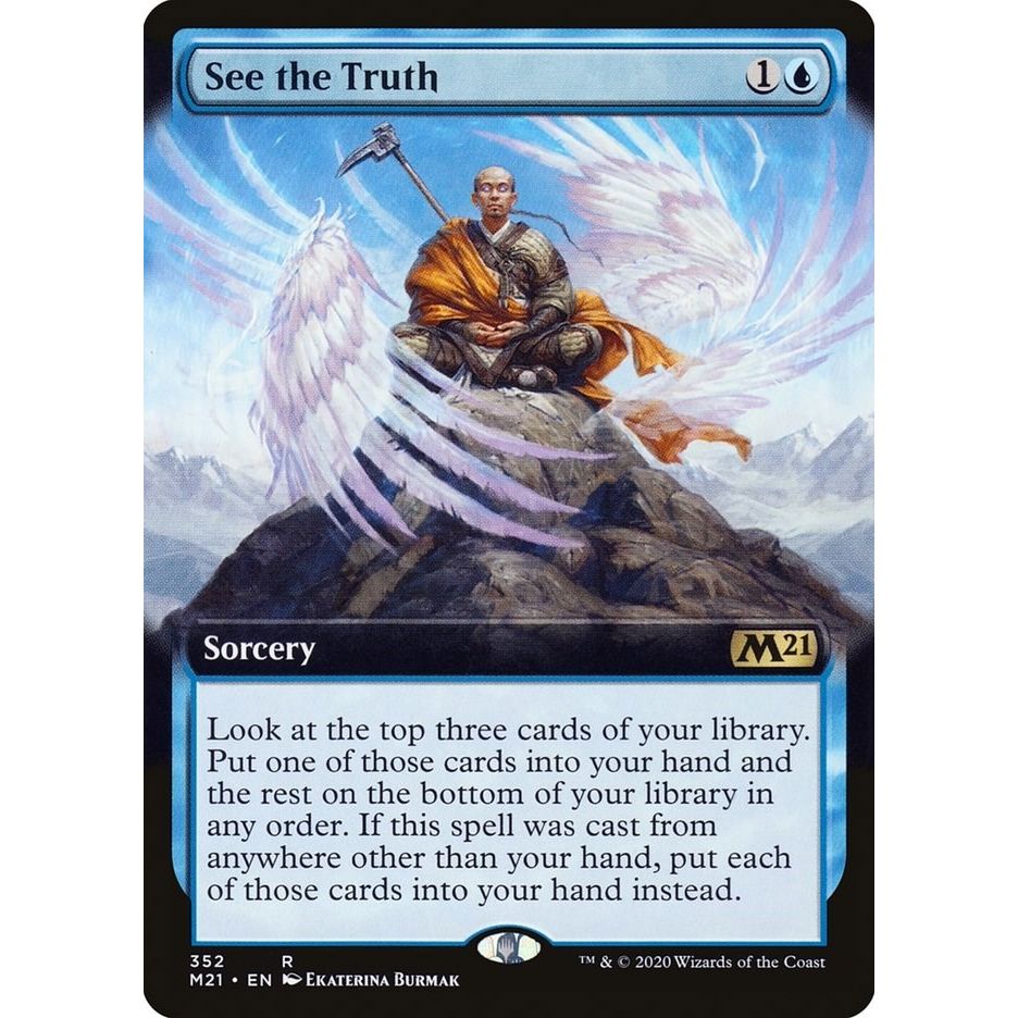Image for See the Truth (Extended Art) (352) (M21) - Magic: The Gathering