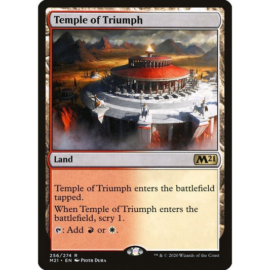 Image for Temple of Triumph (256) (M21) - Magic: The Gathering