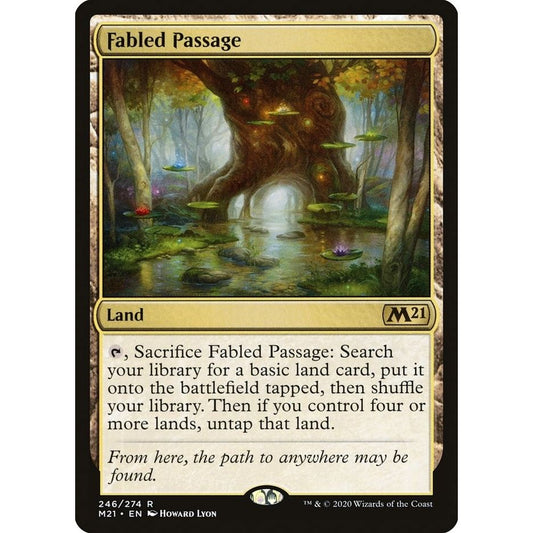 Image for Fabled Passage (246) (M21) - Magic: The Gathering