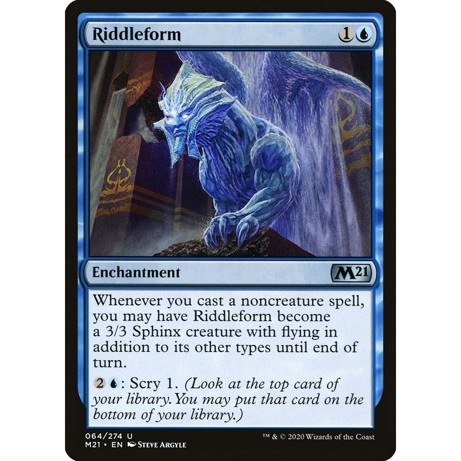 Image for Riddleform (64) (M21) - Magic: The Gathering