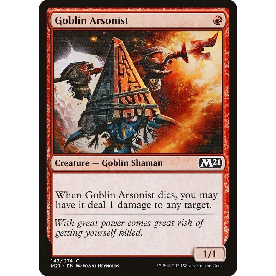 Image for Goblin Arsonist (147) (M21) - Magic: The Gathering
