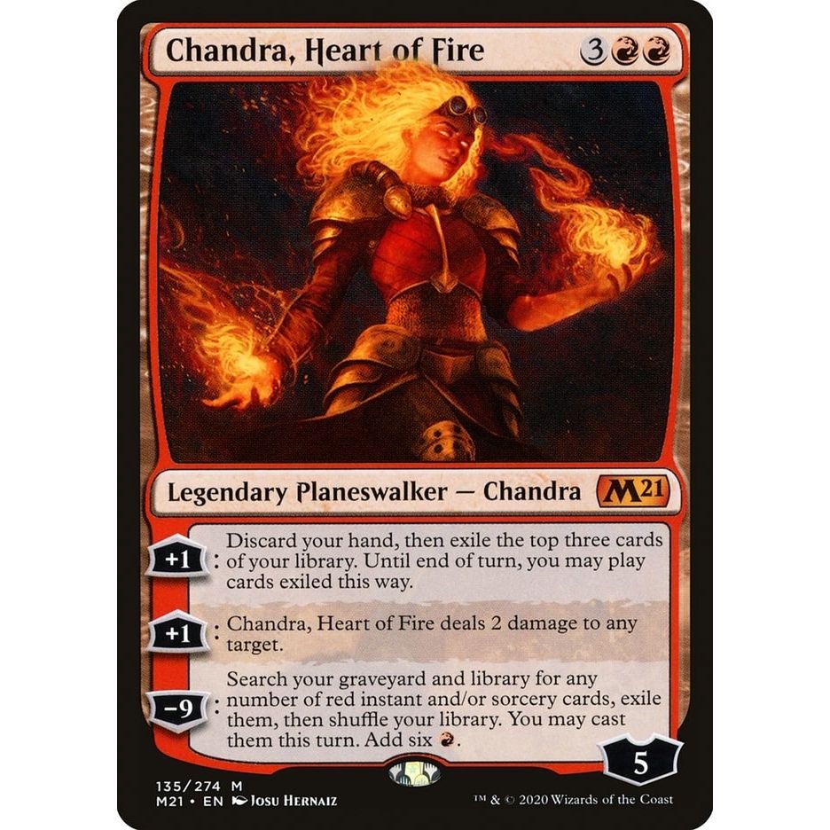Image for Chandra, Heart of Fire (135) (M21) - Magic: The Gathering