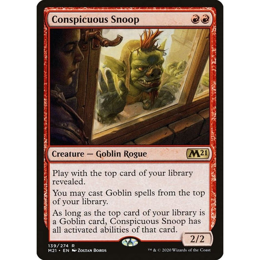 Image for Conspicuous Snoop (139) (M21) - Magic: The Gathering