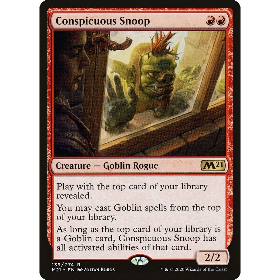 Image for Conspicuous Snoop (139) (M21) - Magic: The Gathering