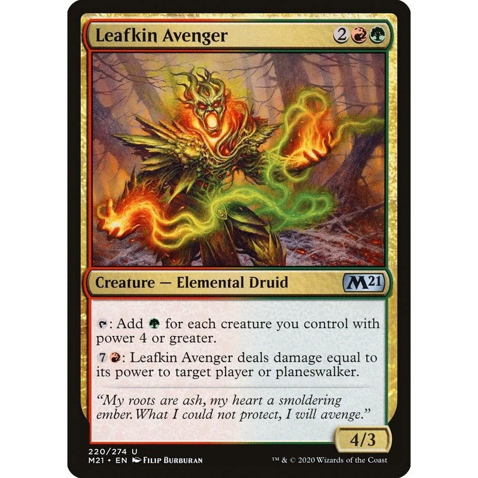 Image for Leafkin Avenger (220) (M21) - Magic: The Gathering