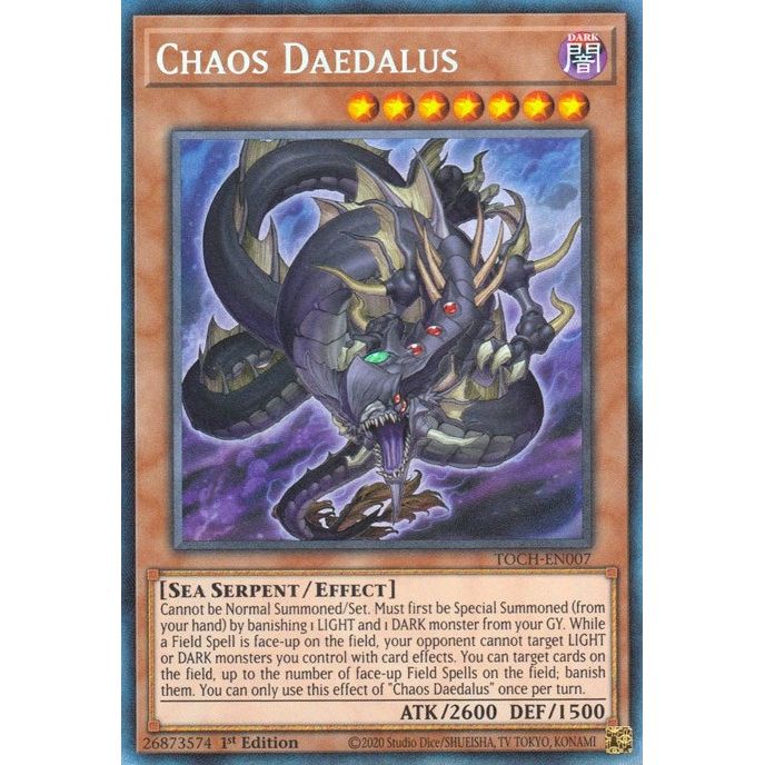 Image for Chaos Daedalus (CR) (TOCH-EN007) (TOCH) - YuGiOh