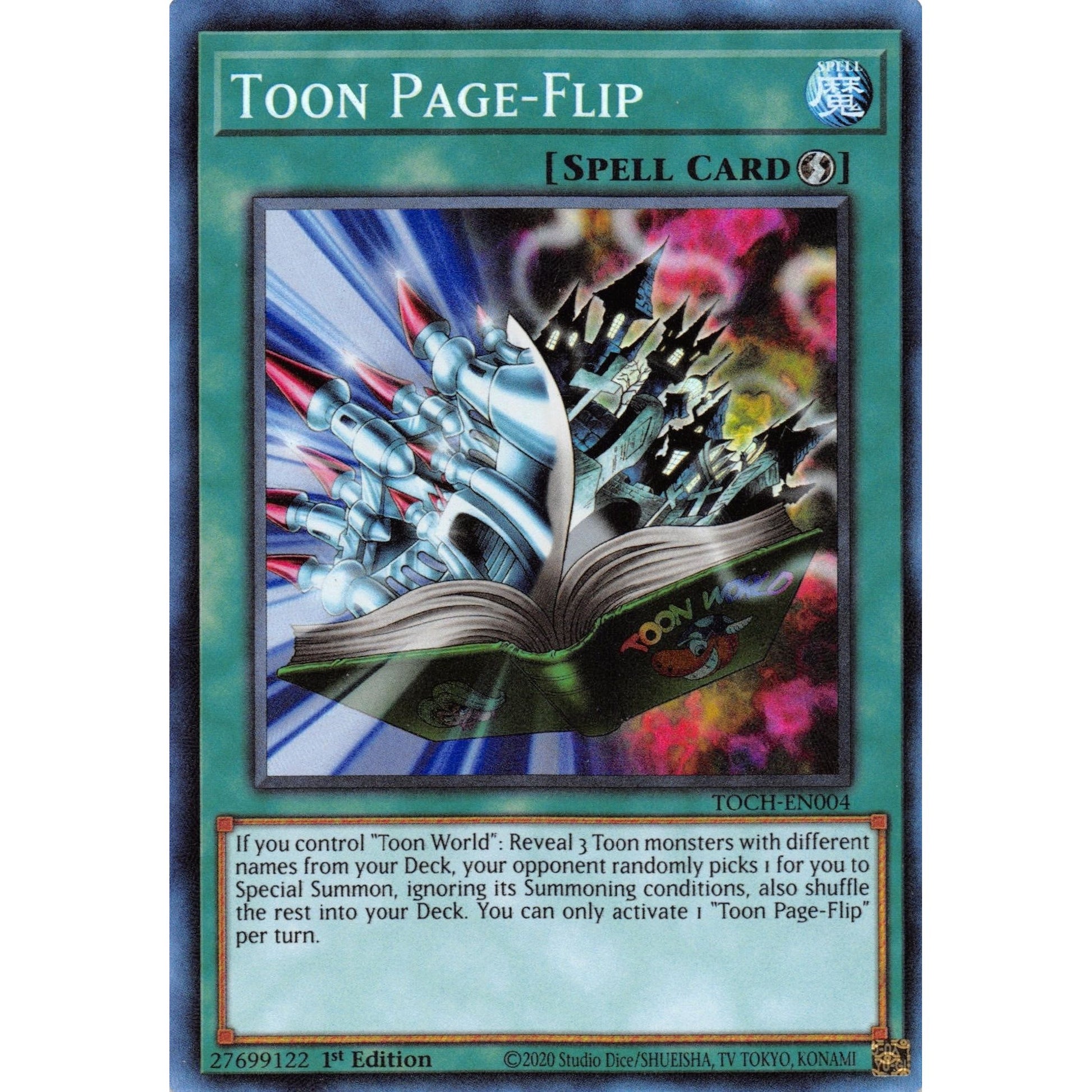 Image for Toon Page-Flip (CR) (TOCH-EN004) (TOCH) - YuGiOh
