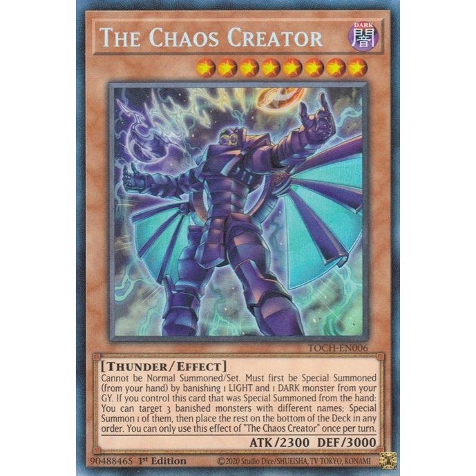 Image for The Chaos Creator (CR) (TOCH-EN006) (TOCH) - YuGiOh