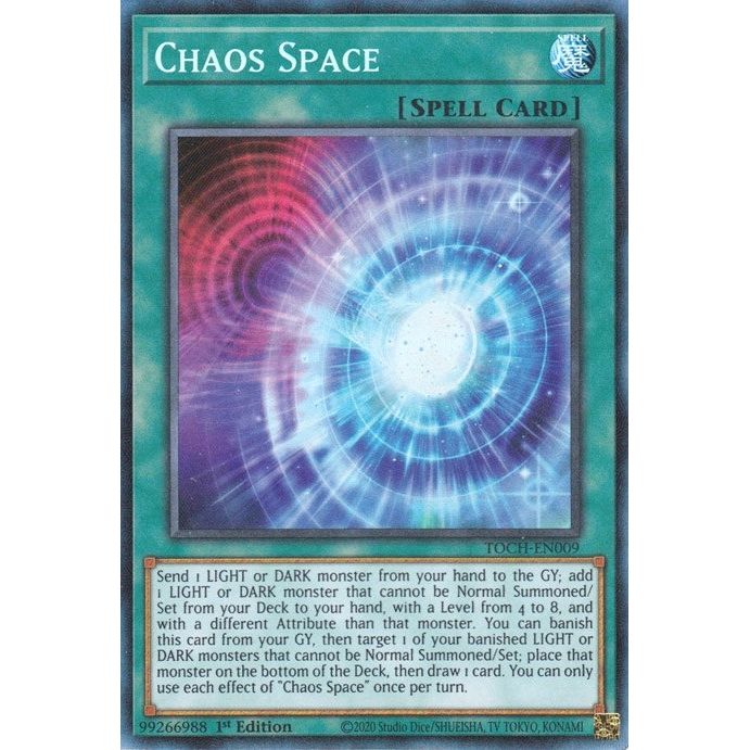 Image for Chaos Space (CR) (TOCH-EN009) (TOCH) - YuGiOh