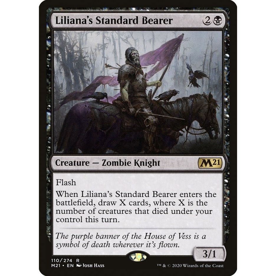 Image for Liliana's Standard Bearer (110) (M21) - Magic: The Gathering