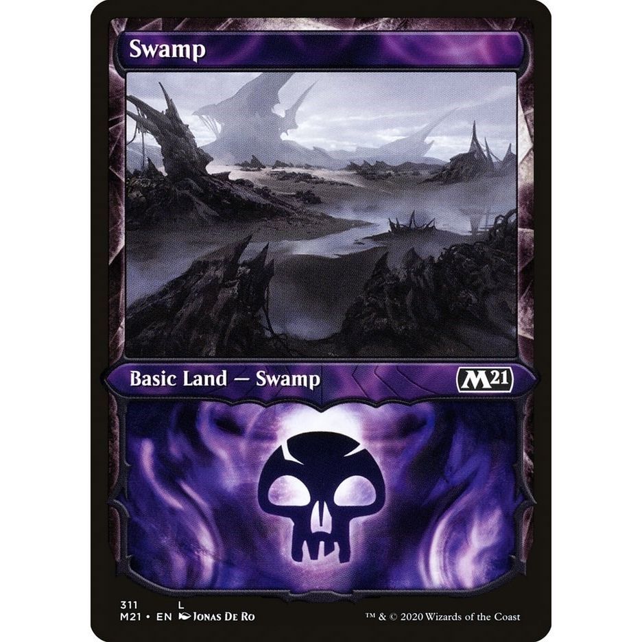 Image for Swamp (Showcase) (311) (M21) - Magic: The Gathering