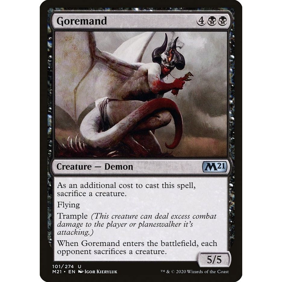 Image for Goremand (101) (M21) - Magic: The Gathering