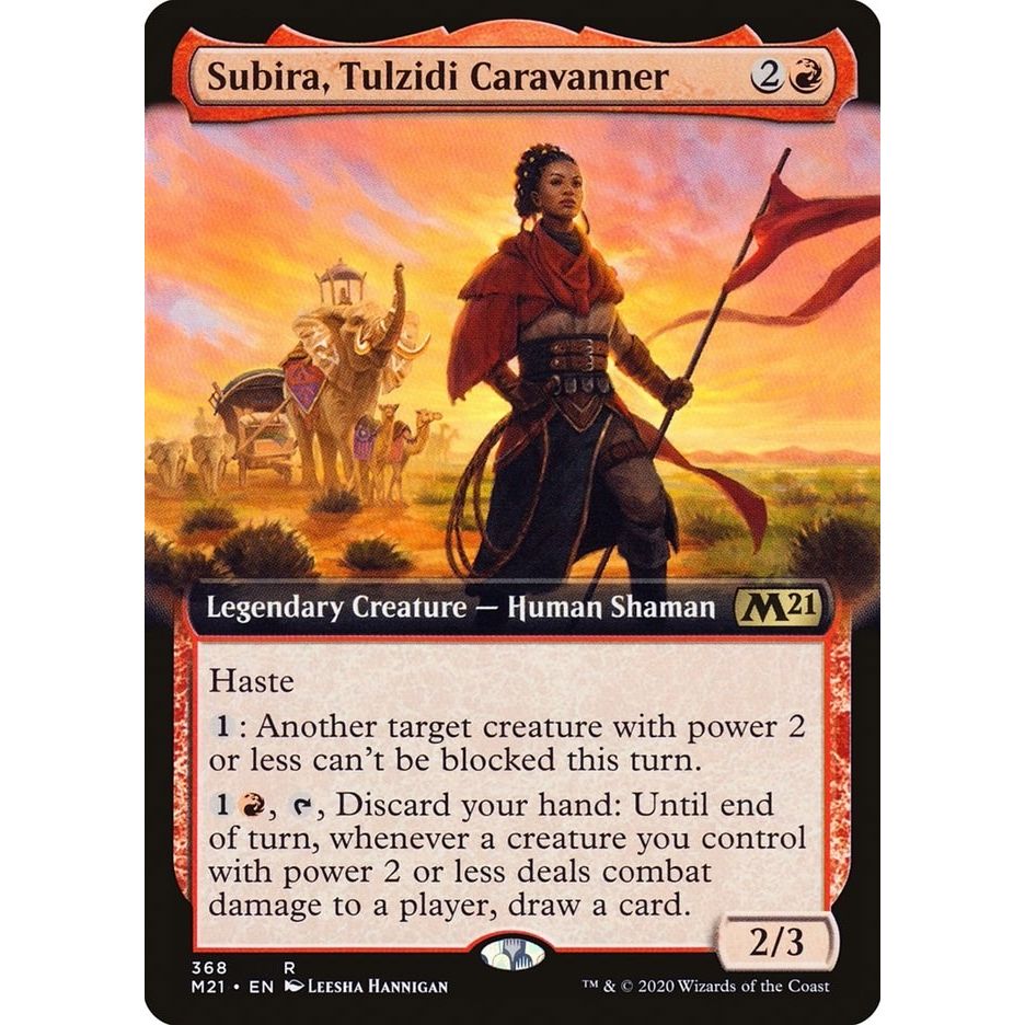 Image for Subira, Tulzidi Caravanner (Extended Art) (368) (M21) - Magic: The Gathering