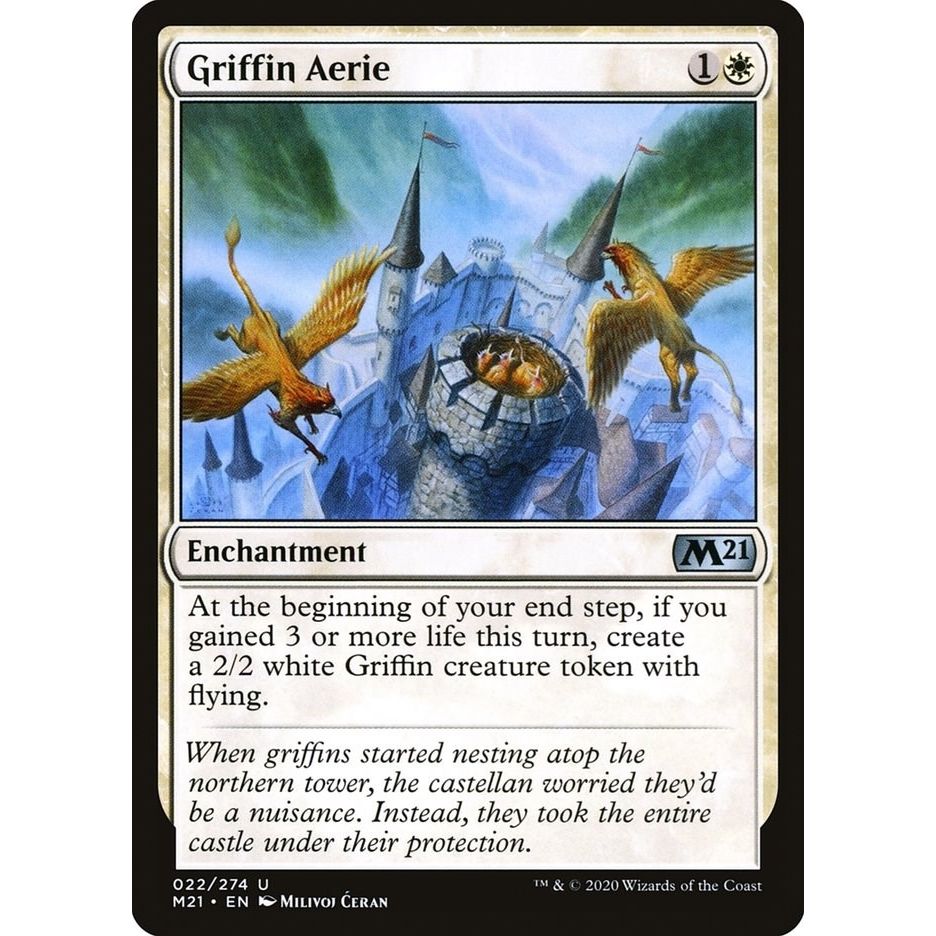 Image for Griffin Aerie (22) (M21) - Magic: The Gathering