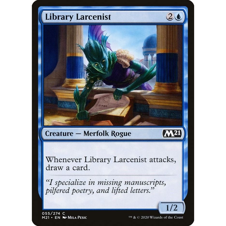 Image for Library Larcenist (55) (M21) - Magic: The Gathering