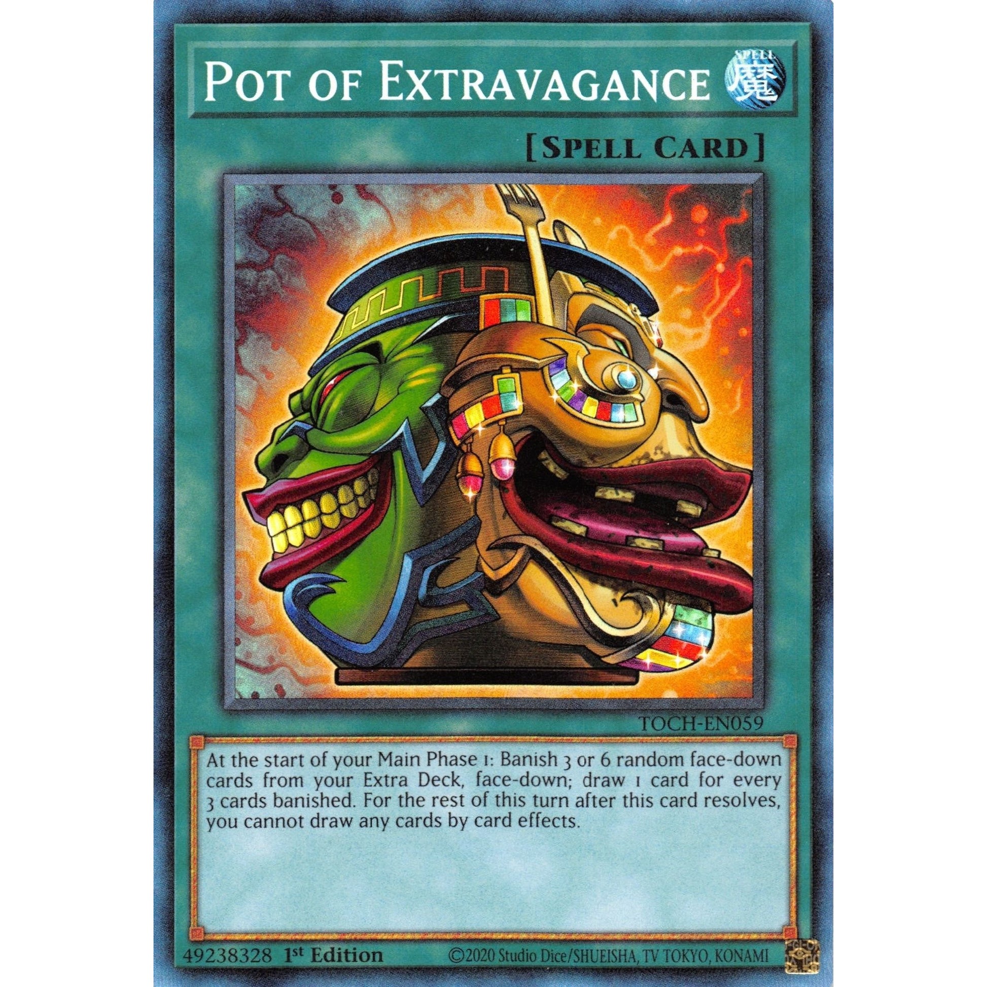 Image for Pot of Extravagance (CR) (TOCH-EN059) (TOCH) - YuGiOh