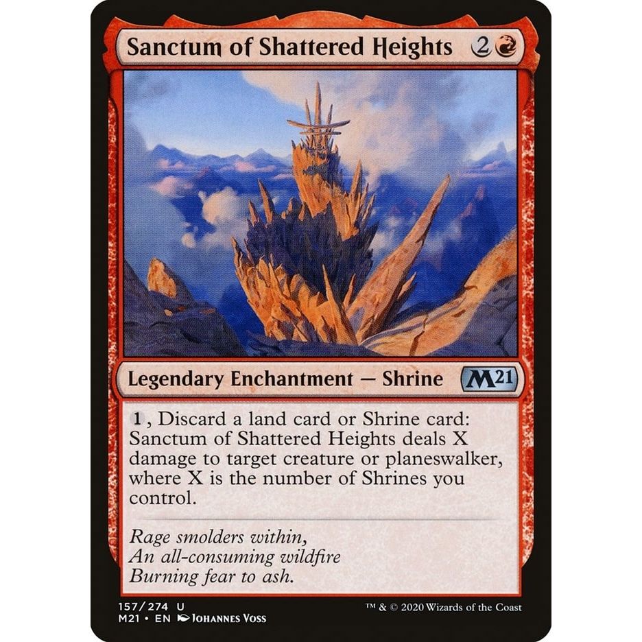 Image for Sanctum of Shattered Heights (157) (M21) - Magic: The Gathering