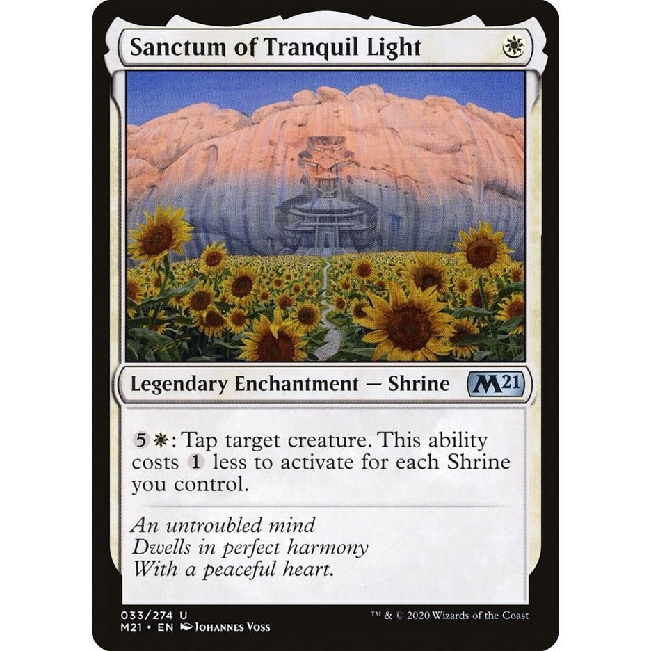 Image for Sanctum of Tranquil Light (33) (M21) - Magic: The Gathering
