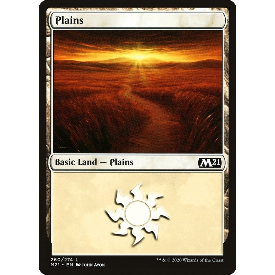 Image for Plains (260) (260) (M21) - Magic: The Gathering