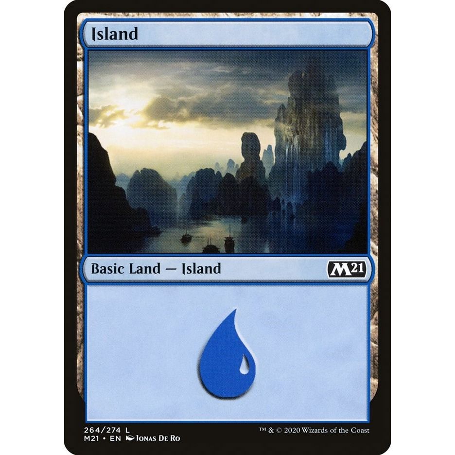 Image for Island (264) (264) (M21) - Magic: The Gathering