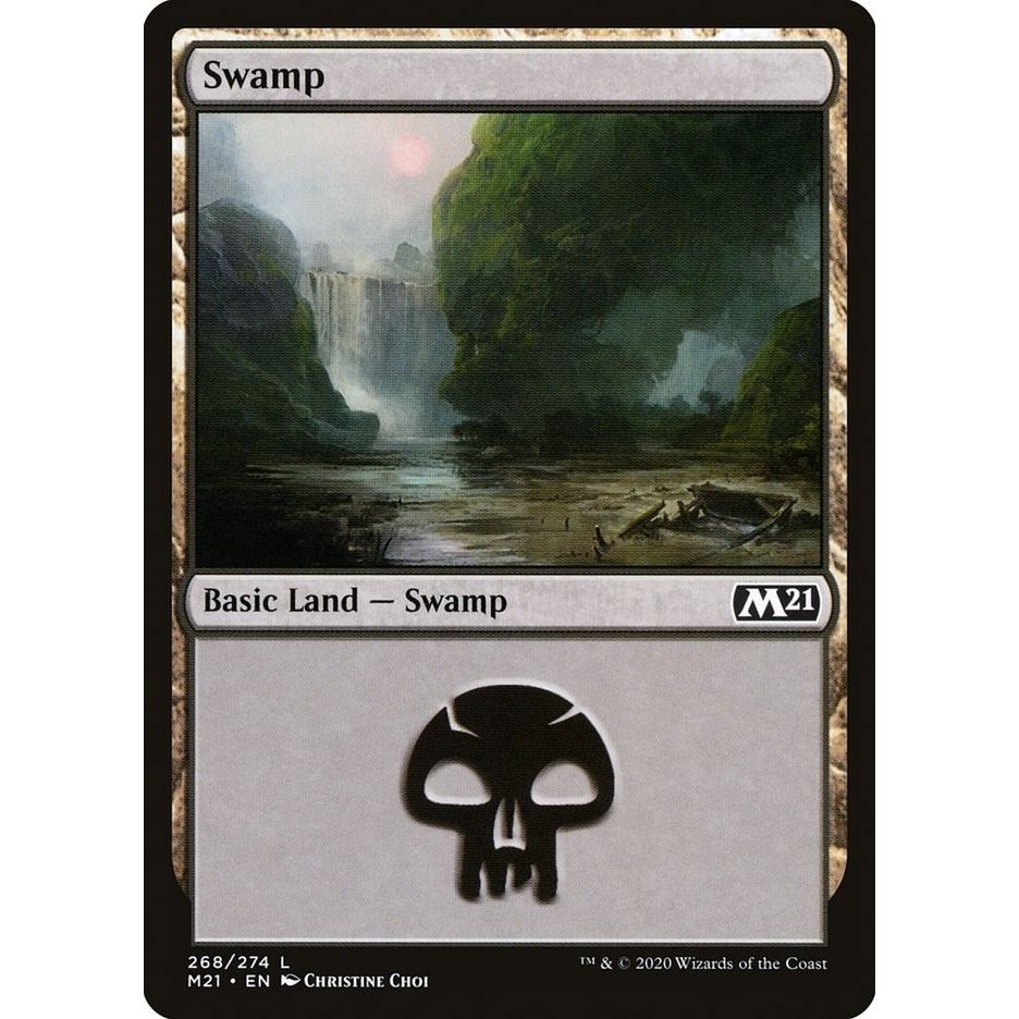 Image for Swamp (268) (268) (M21) - Magic: The Gathering