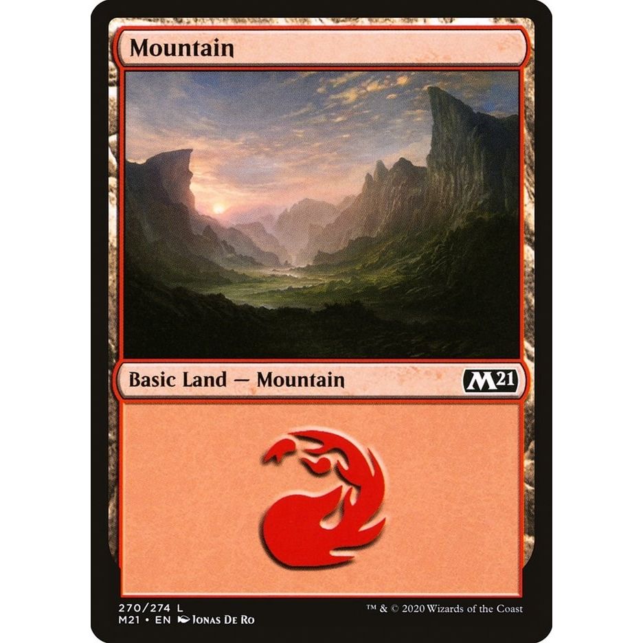 Image for Mountain (270) (270) (M21) - Magic: The Gathering