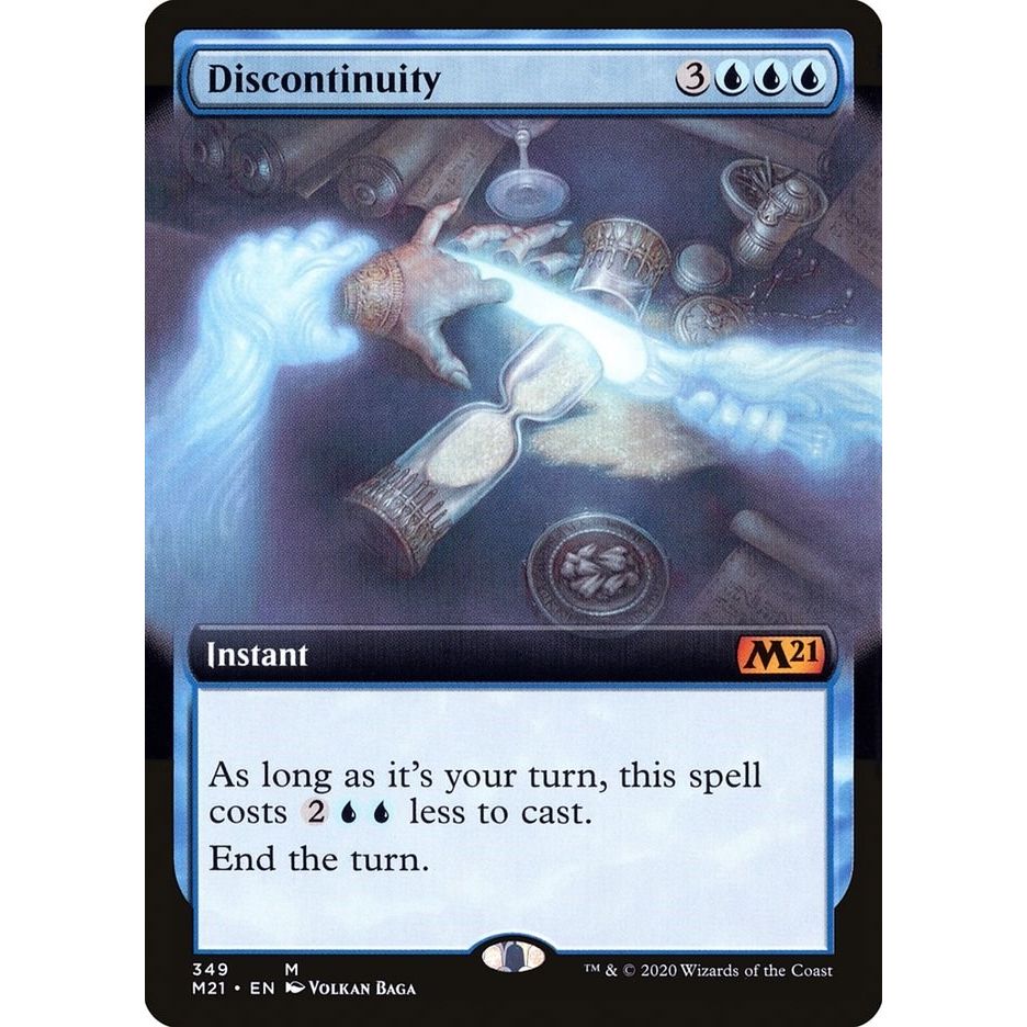 Image for Discontinuity (Extended Art) (349) (M21) - Magic: The Gathering
