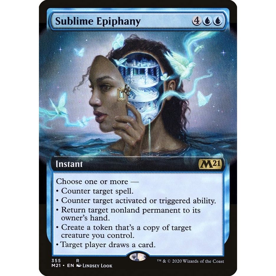 Image for Sublime Epiphany (Extended Art) (355) (M21) - Magic: The Gathering