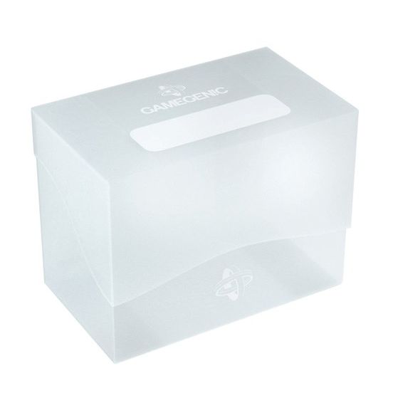 Image for GameGenic Side Holder Deck Box - Clear (Holds 80+) - Deck Boxes