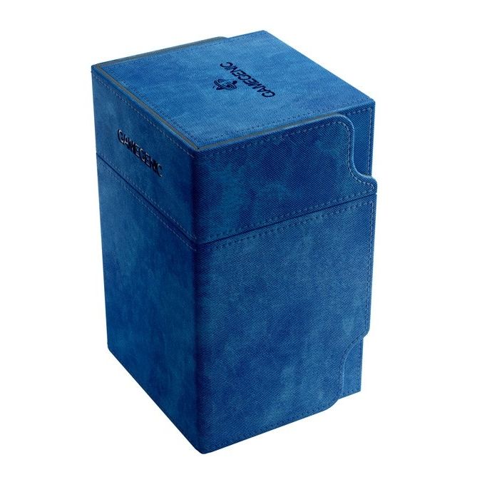 Image for GameGenic Watchtower Convertible Deck Box - Blue (Holds 100+) - Deck Boxes