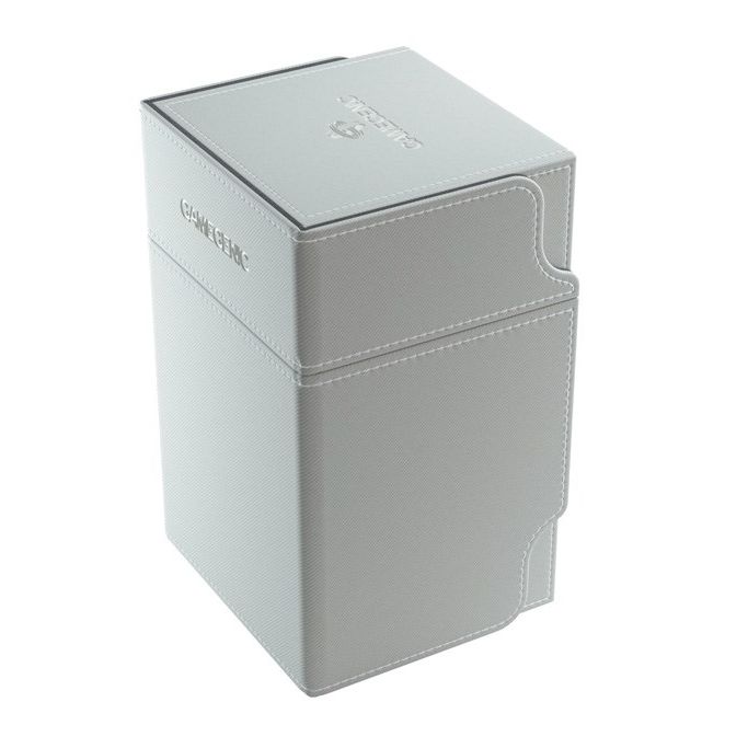Image for GameGenic Watchtower Convertible Deck Box - White (Holds 100+) - Deck Boxes