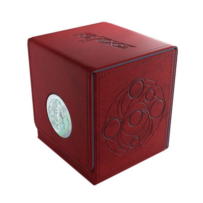 Image for GameGenic KeyForge Vault Deck Box - Red - Deck Boxes