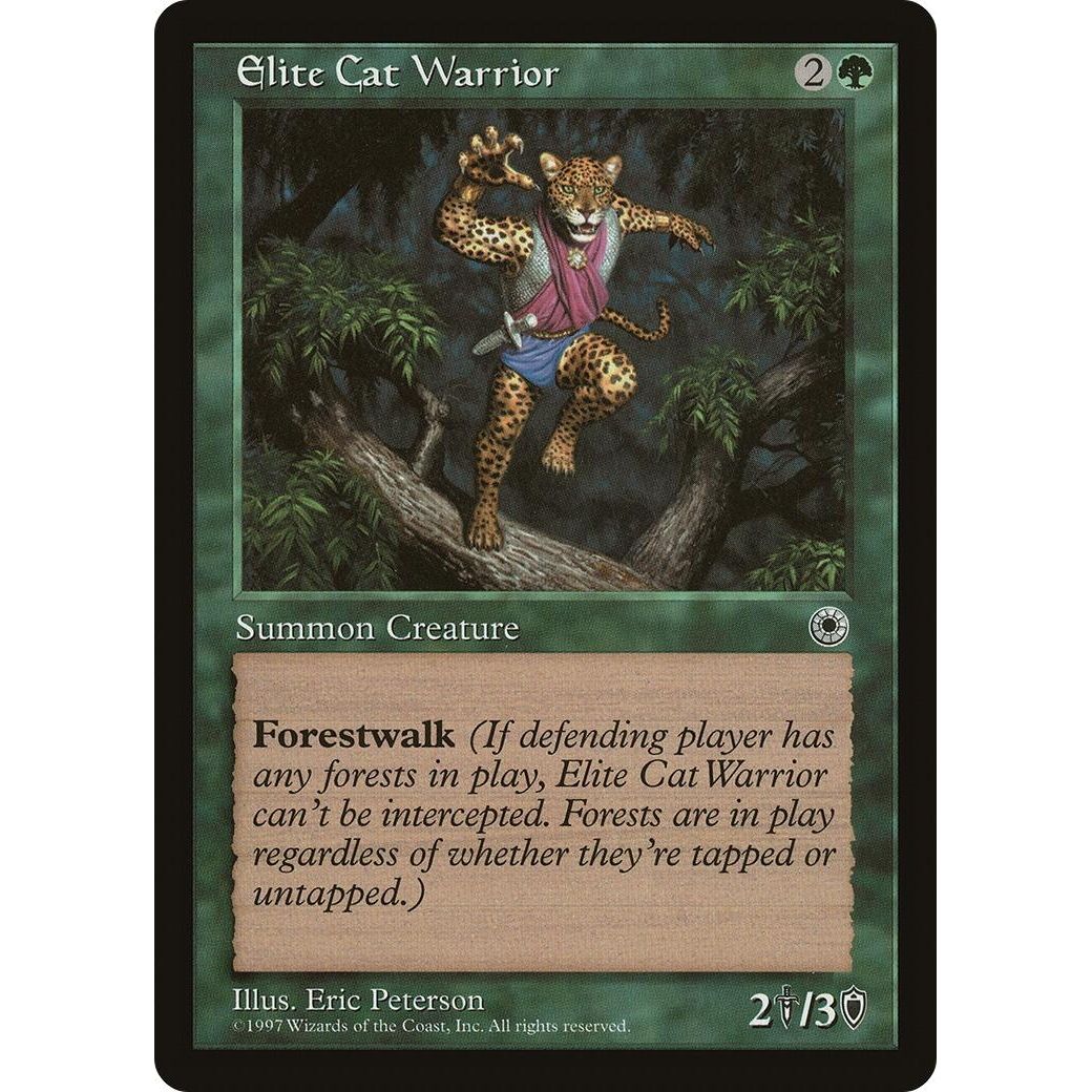 Image for Elite Cat Warrior (POR) - Magic: The Gathering