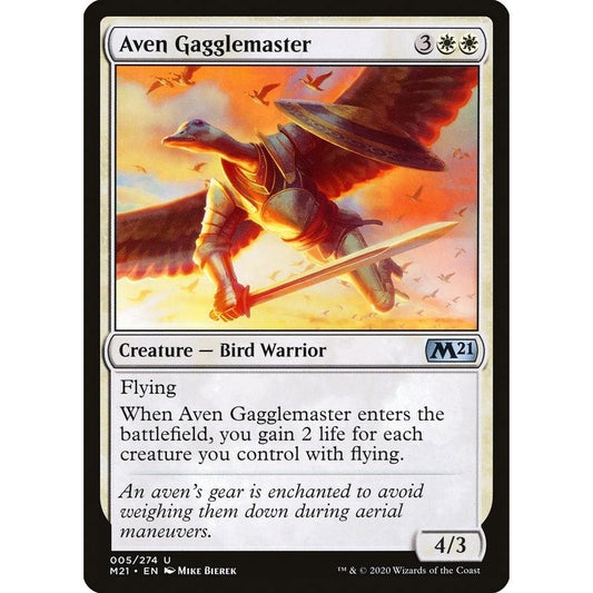 Image for Aven Gagglemaster (5) (M21) - Magic: The Gathering