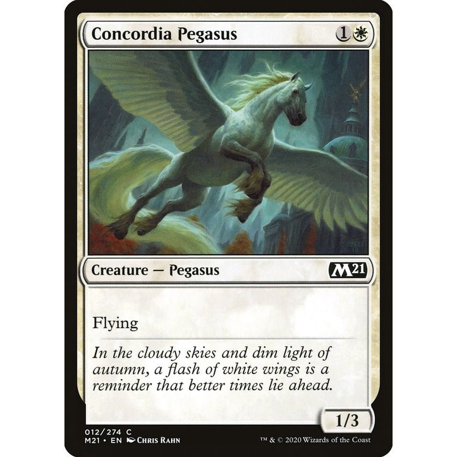 Image for Concordia Pegasus (12) (M21) - Magic: The Gathering