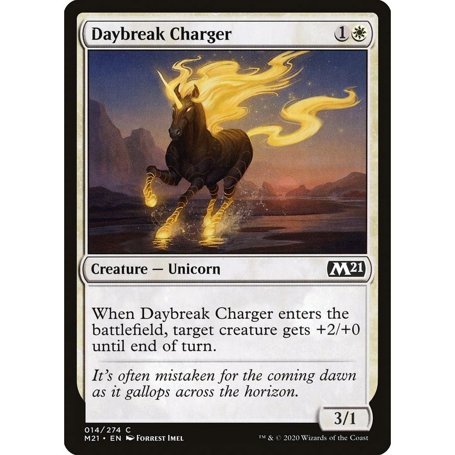 Image for Daybreak Charger (14) (M21) - Magic: The Gathering