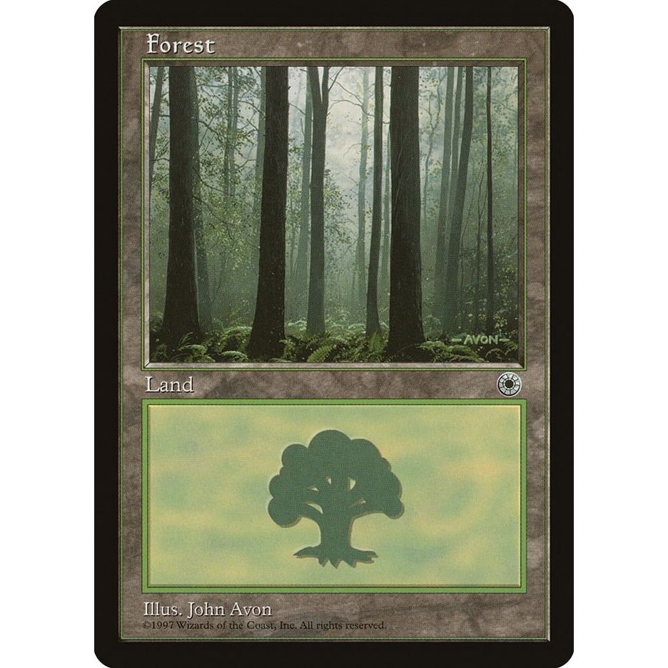 Image for Forest (Ferns on Ground) (POR) - Magic: The Gathering