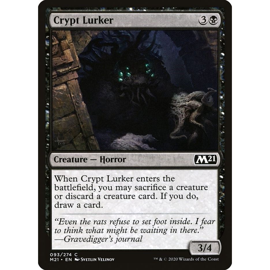 Image for Crypt Lurker (93) (M21) - Magic: The Gathering